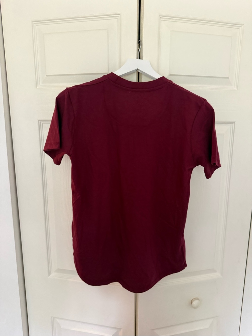 NWT Pressbox Missouri State Bears Maroon Script Sequins Short Sleeve T-Shirt S - Picture 8 of 8